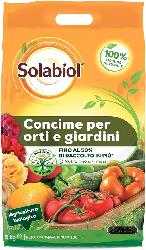 Concime per orti e giardini Solabiol